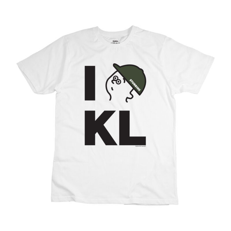 Stubbine® I Love KL (White)