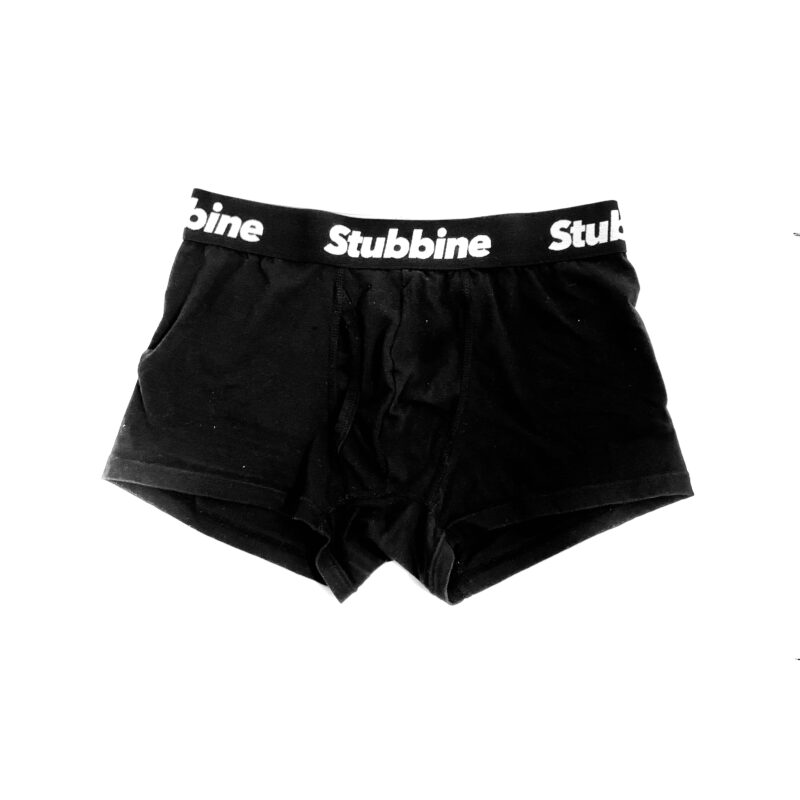 Stubbine® Black Boxer Trunk