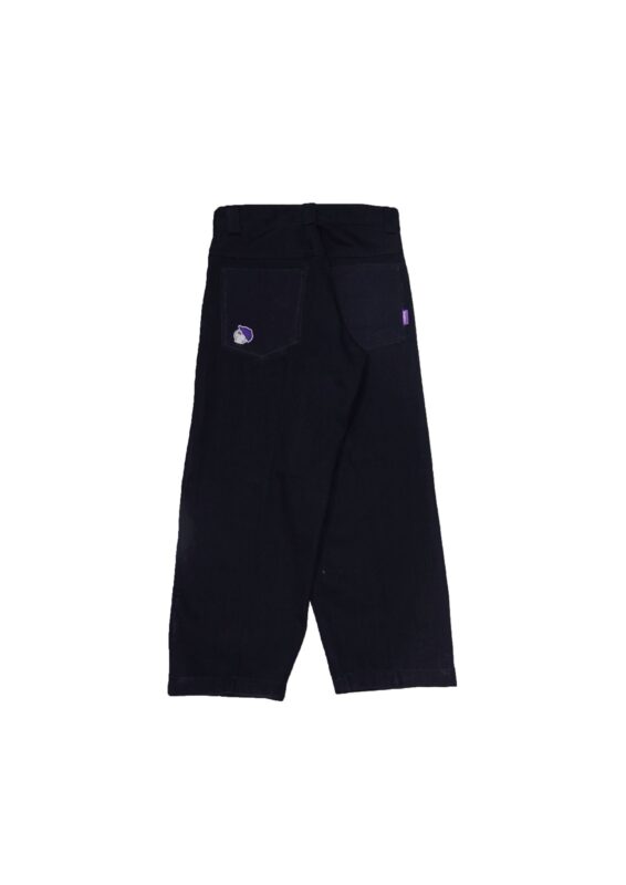 Stubbine® All Black Handmade Raw Denim Jeans